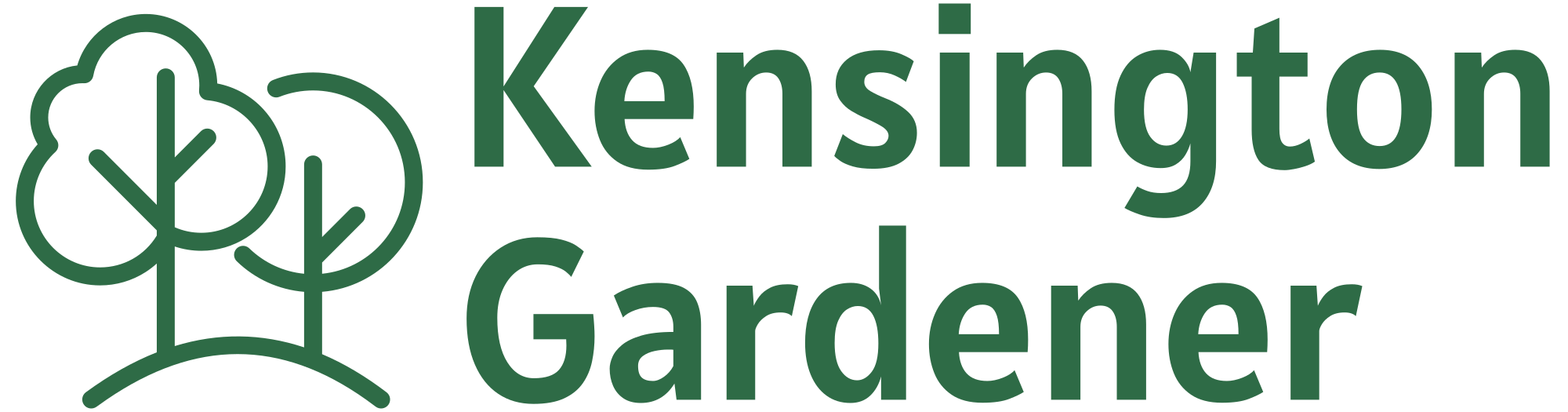 kensington gardener high resolution logo transparent